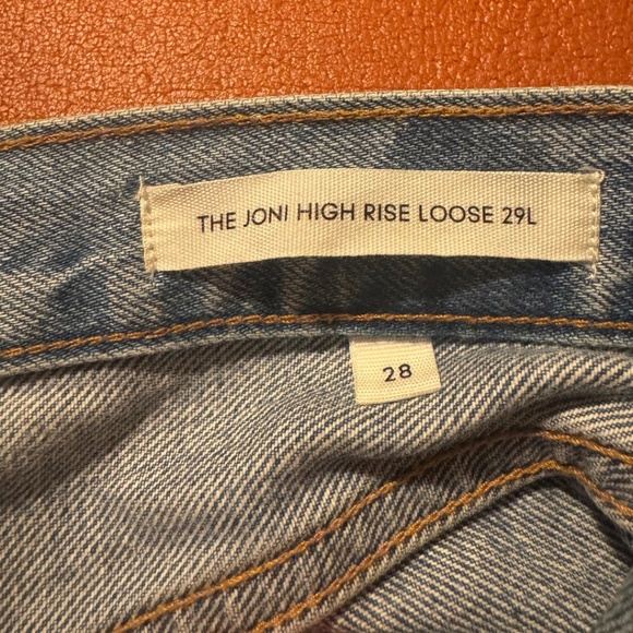 Denim Forum Joni High Rise Loose 29L - Picture 3 of 5